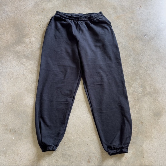 Los Angeles Apparel Black Sweatpants - Picture 1 of 3